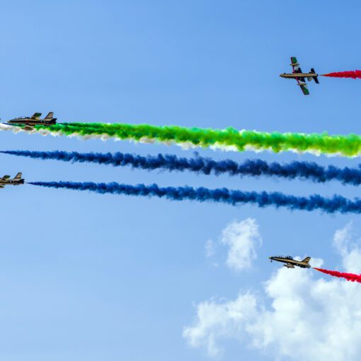Akrobatická skupina Al Fursan na leteckom dni SIAF 2017, Sliač