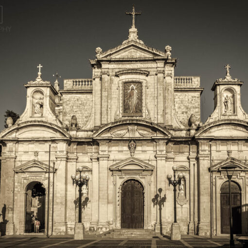 Kostol v meste Rabat, Malta