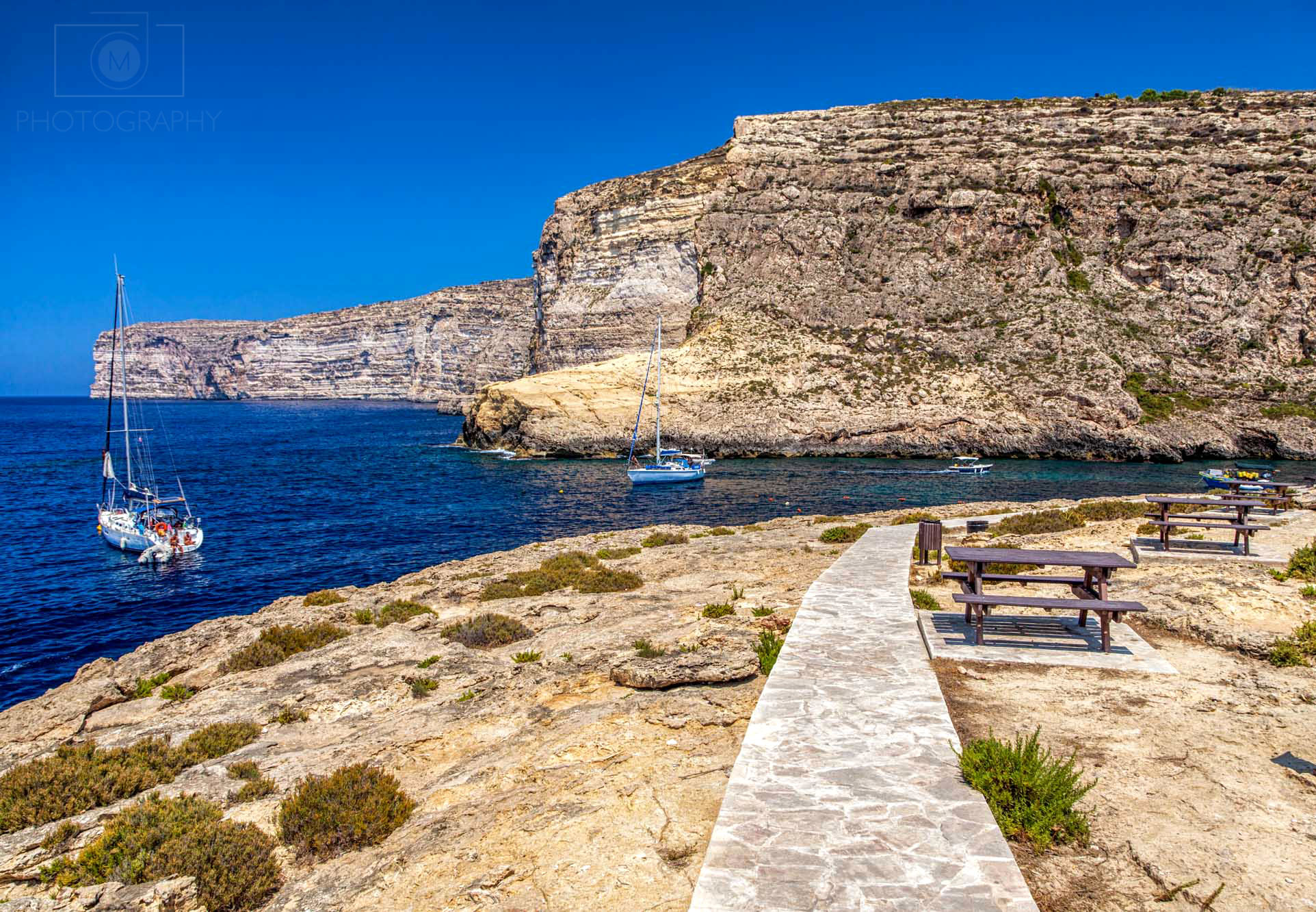 Xlendi Bay na ostrove Gozo