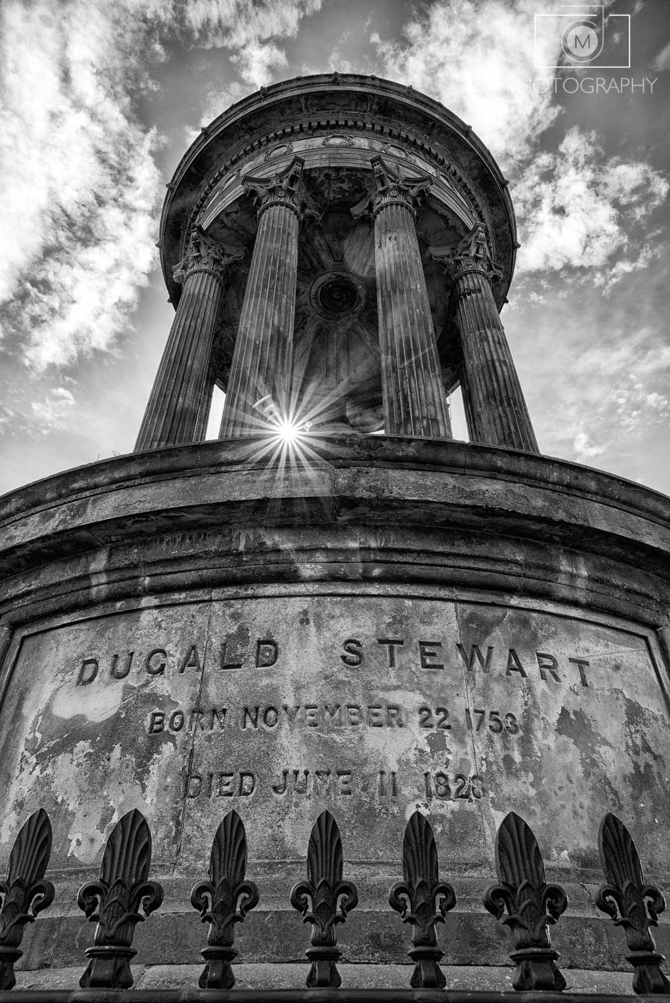 Pamätník Dugald Stewart, Edinburgh -Škótsko