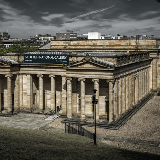 Scottish national gallery, Edinburgh - Škótsko