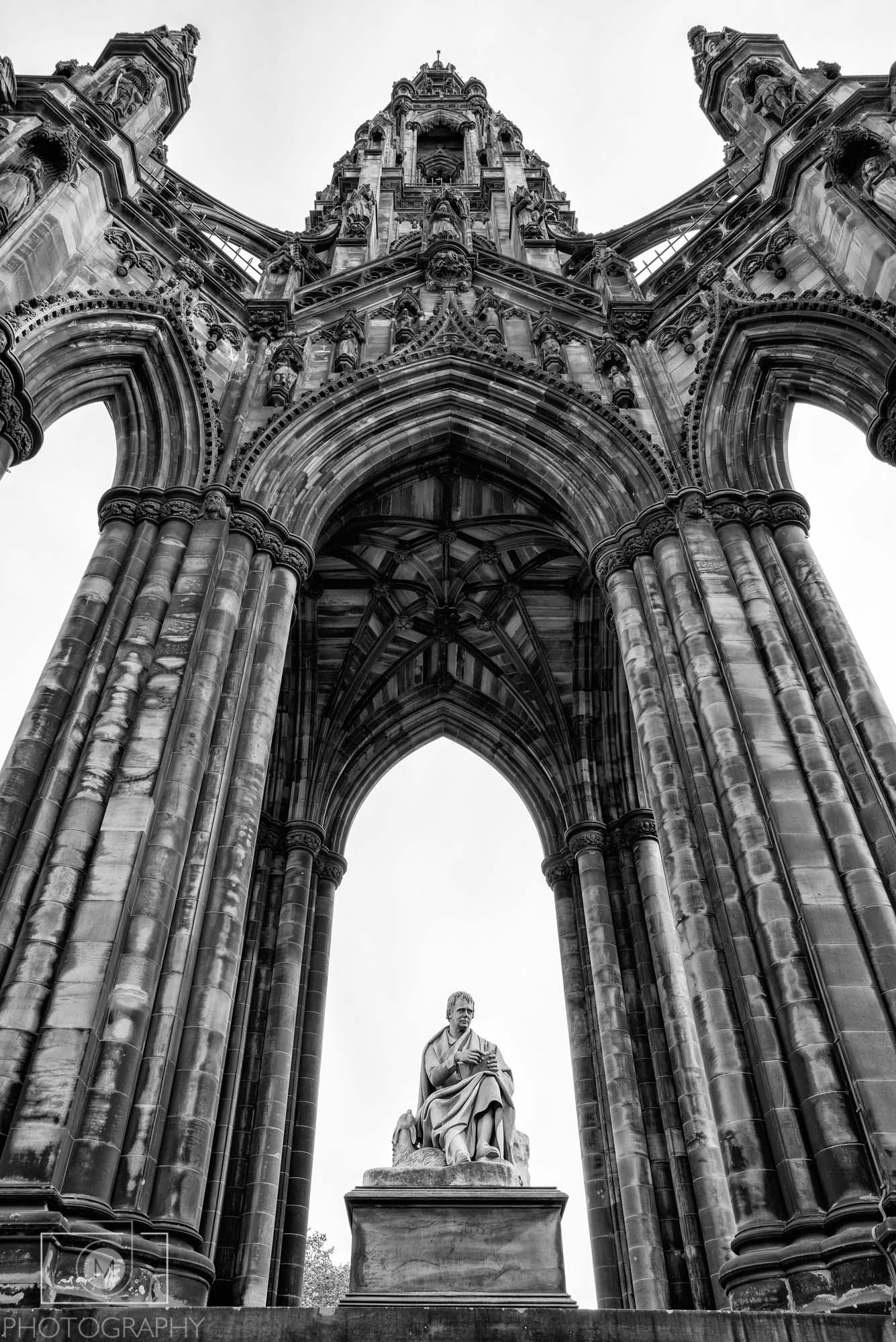 Pamätník Sira Scotta, Edinburgh - Scotland