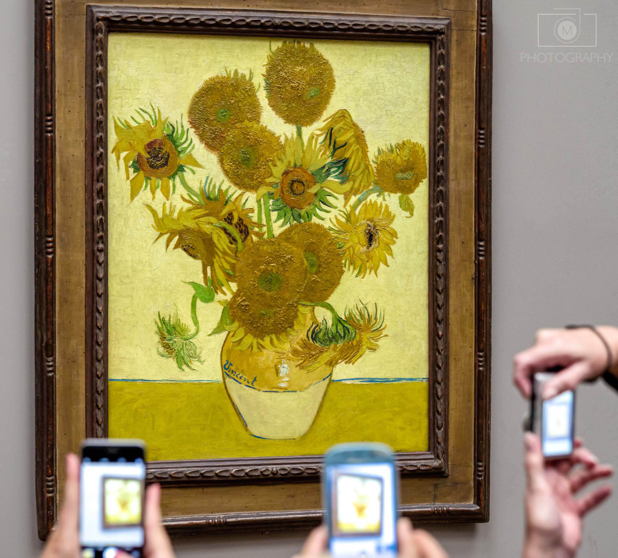 Obraz Slnečnice od Vincent van Gogh v The national gallery, Londýn