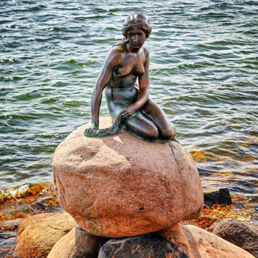 Malá morská víla, Kodaň - Dánsko