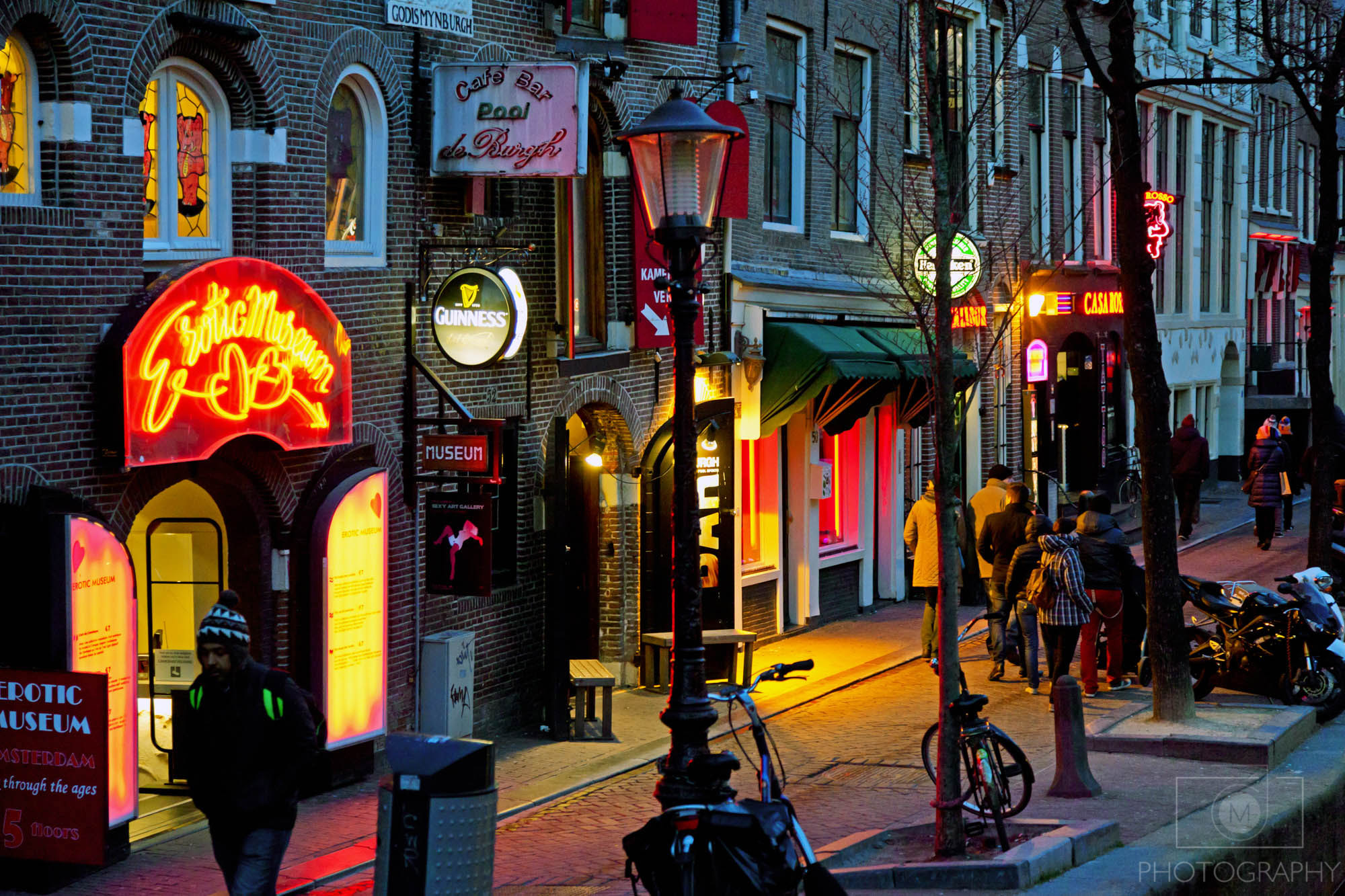 Švrť De Wallen – Amsterdamský Red Light District, Holandsko