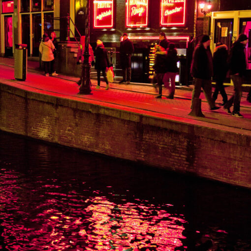 Švrť De Wallen – Amsterdamský Red Light District, Holandsko