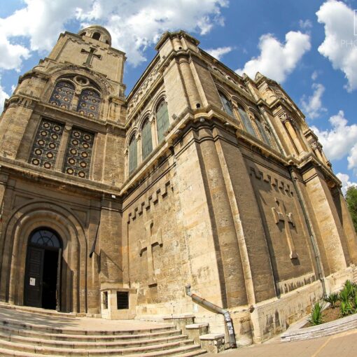 Katedrála v meste Varna, Bulharsko