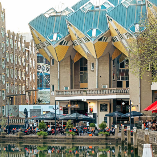 Cube houses v Rotterdame, Holandsko