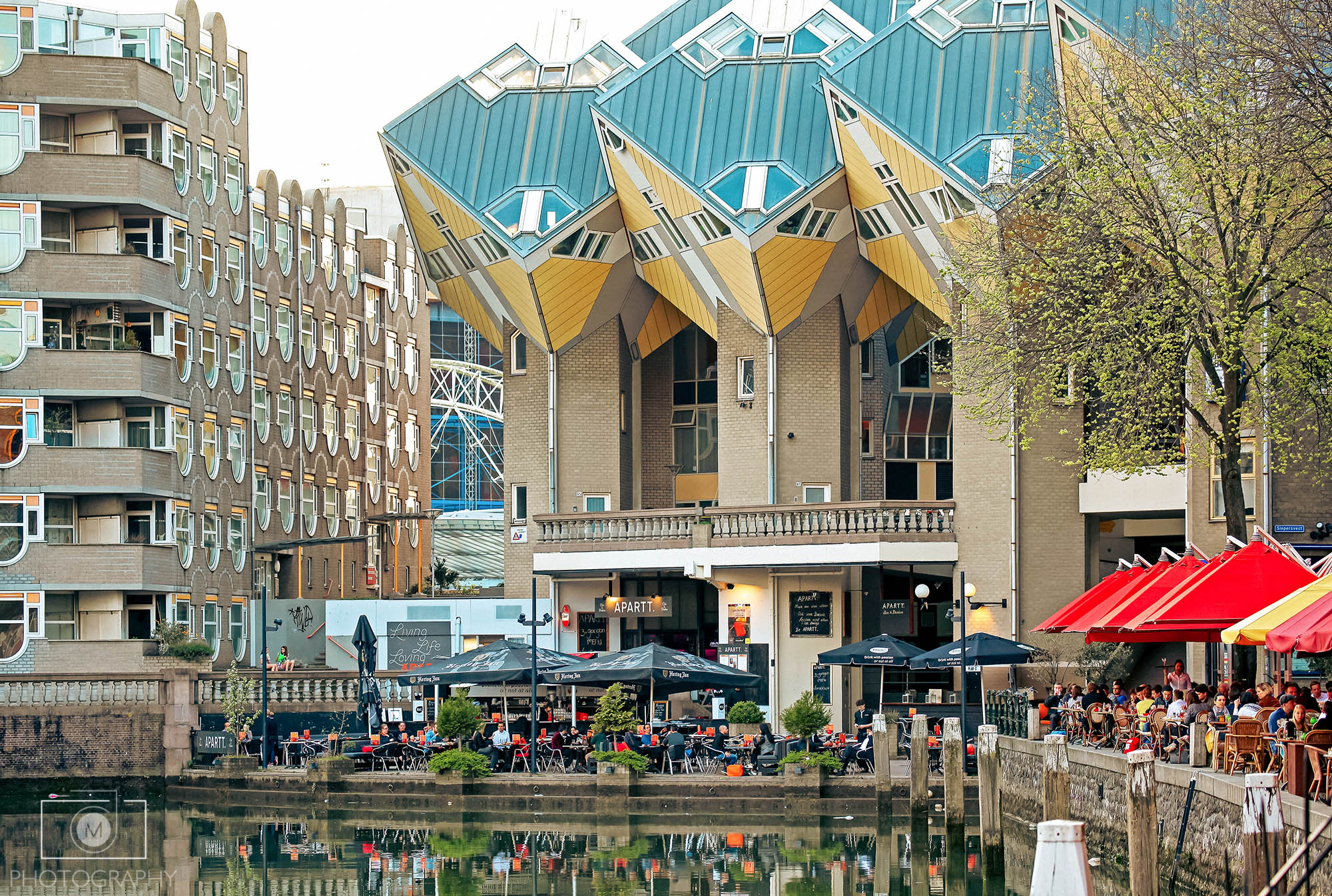 Cube houses v Rotterdame, Holandsko