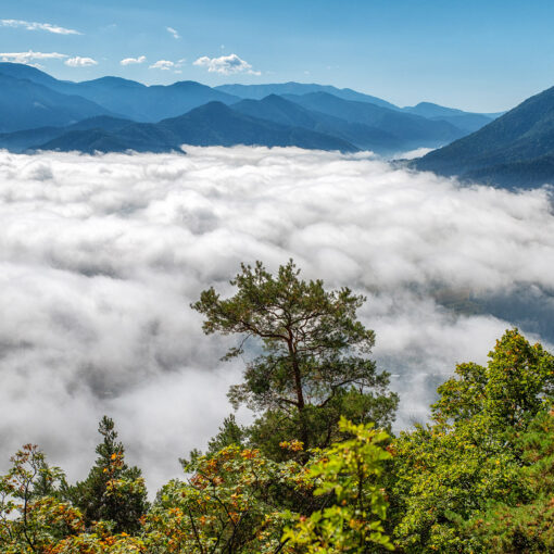 Inverzia nad Ružomberkom z Čebraťa