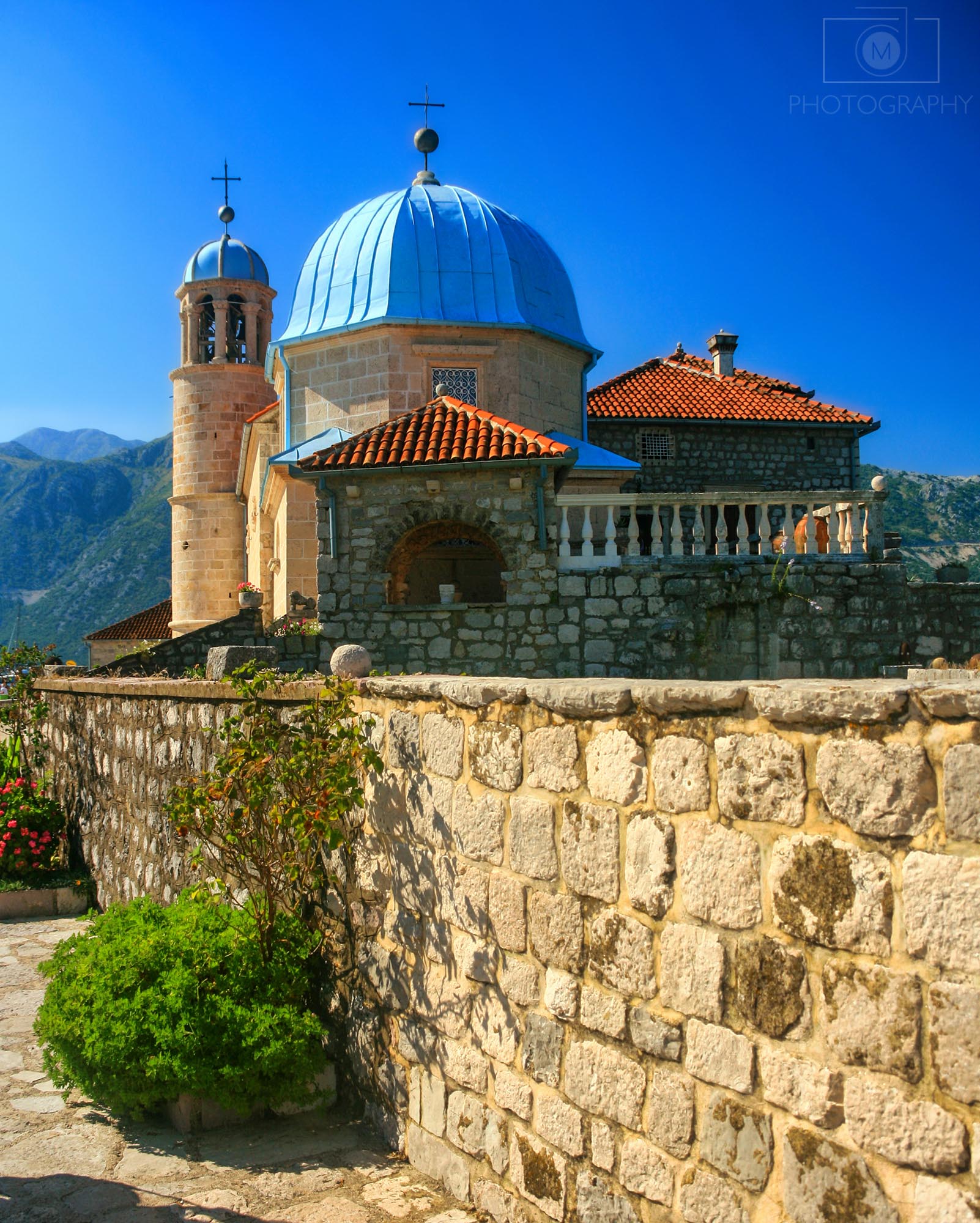 Kláštor na ostrovčeku v Kotorskom zálive, Čierna Hora