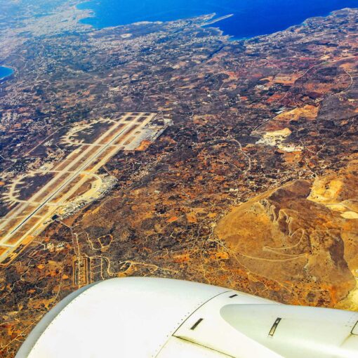 Letisko Chania, Kréta