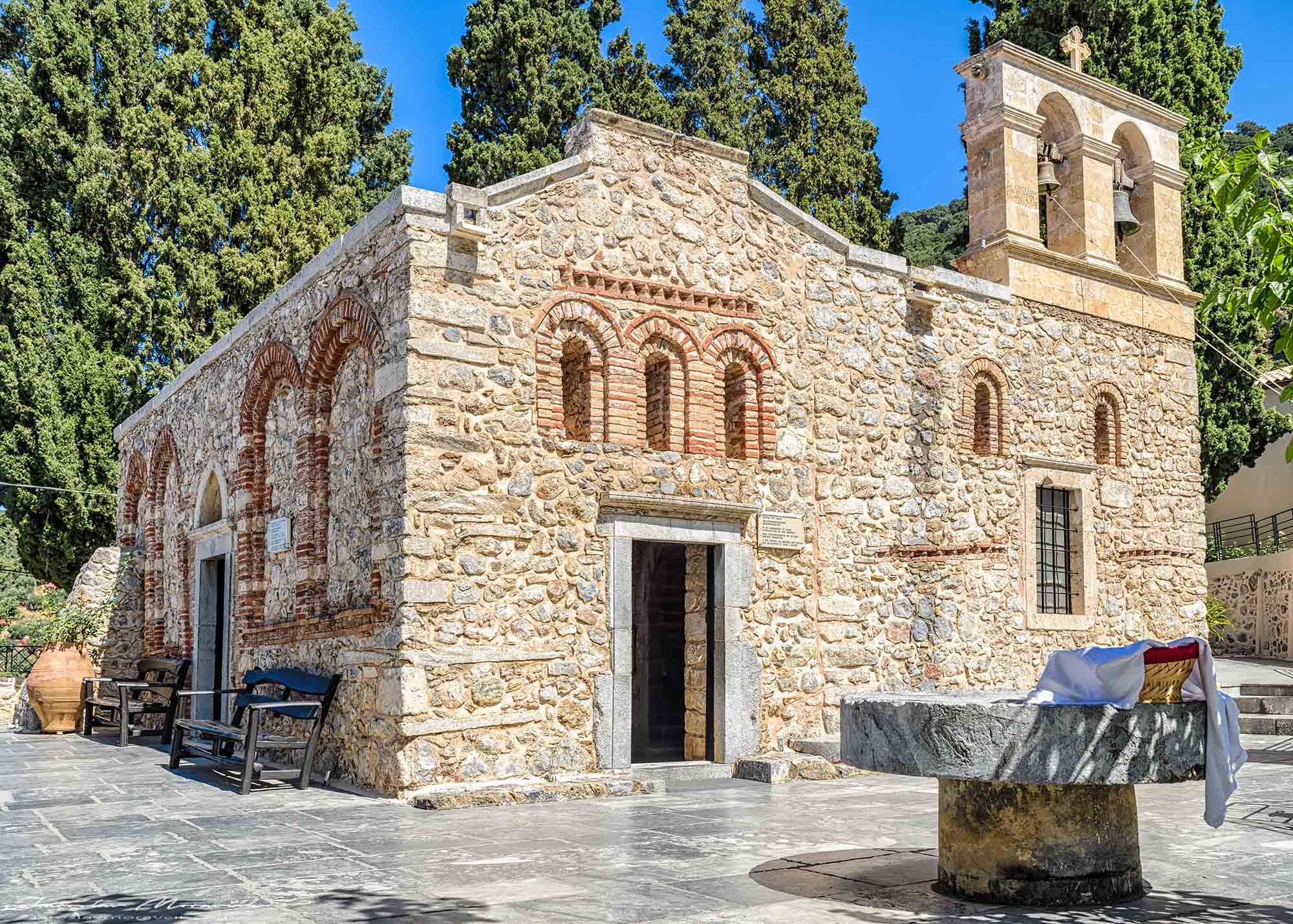 Kostol Panagia Kera, Kréta - Grécko