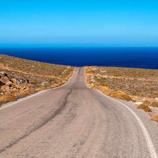 Cesta k moru pri Kato Zakros, východná Kréta