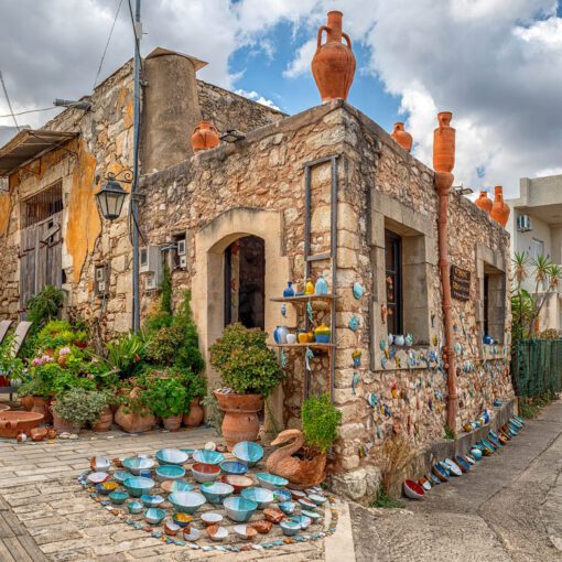 Margarites – tradičná dedina keramiky na Kréte