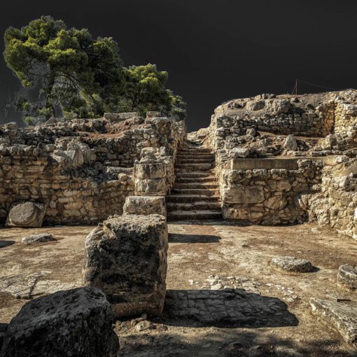 Ruiny paláca Phaistos – ticho dávnej minojskej civilizácie