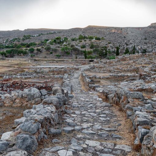 Zakros – ruiny minojského paláca na východnej Kréte