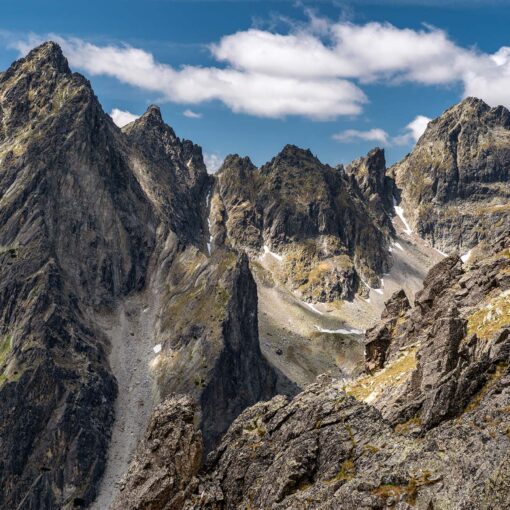 Výhľady z Lomnického Sedla