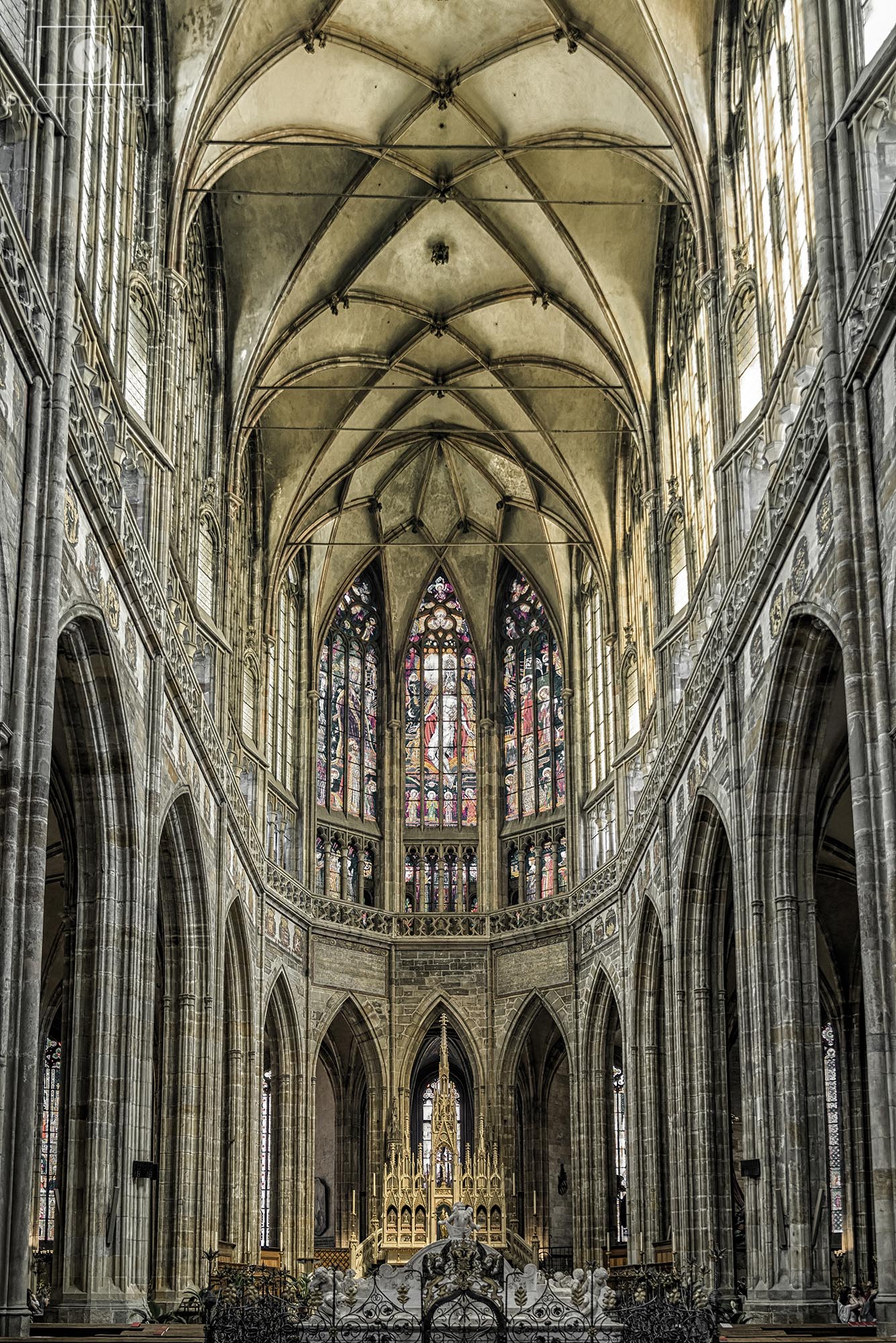 Interier katedrály svätého Víta v Prahe