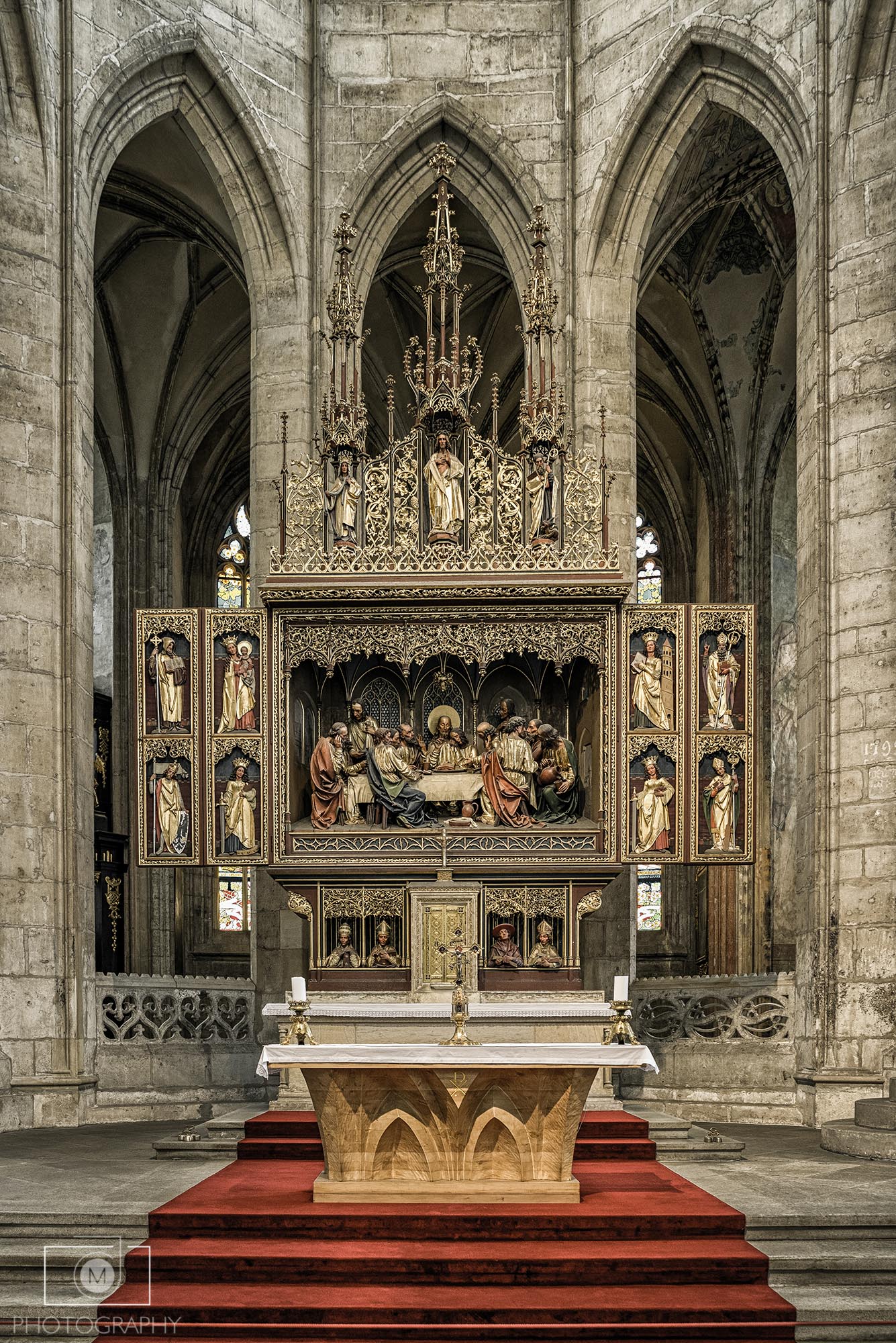 Oltár kostola v Kutnej Hore