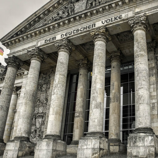 Reichstag - budova Ríšskeho snemu v Berlíne