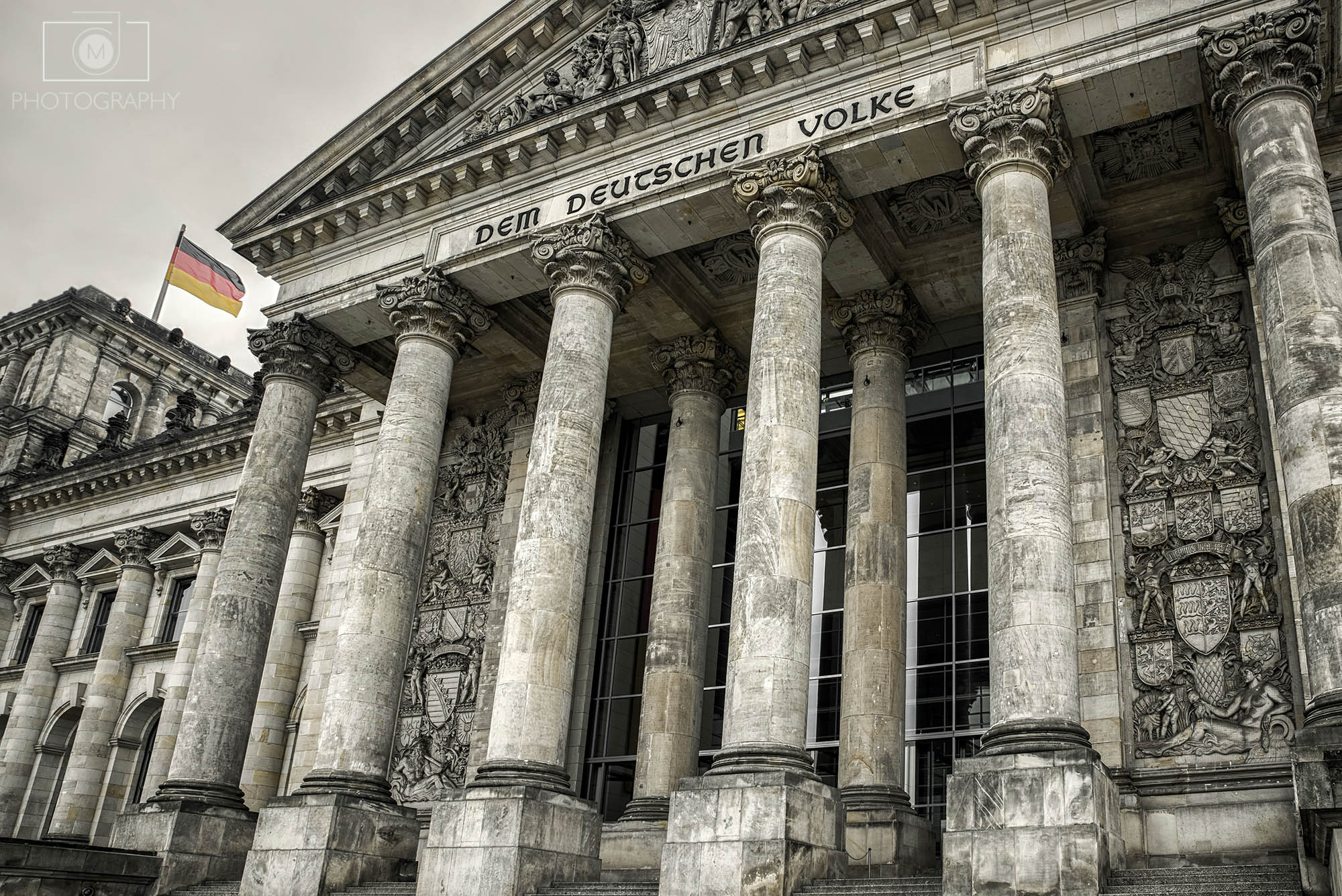 Reichstag - budova Ríšskeho snemu v Berlíne