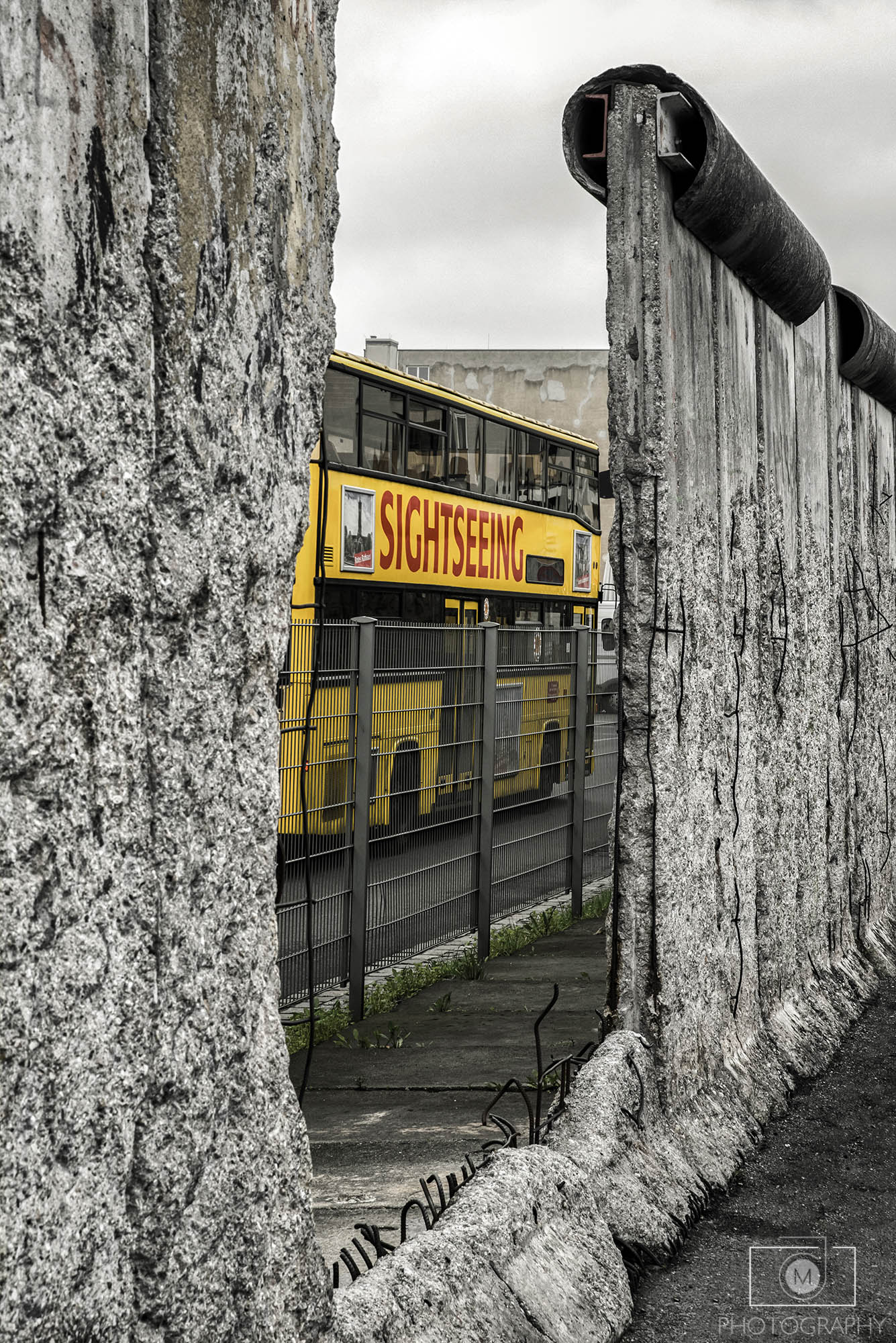 Berlínsky múr v múzeu Topography of Terror