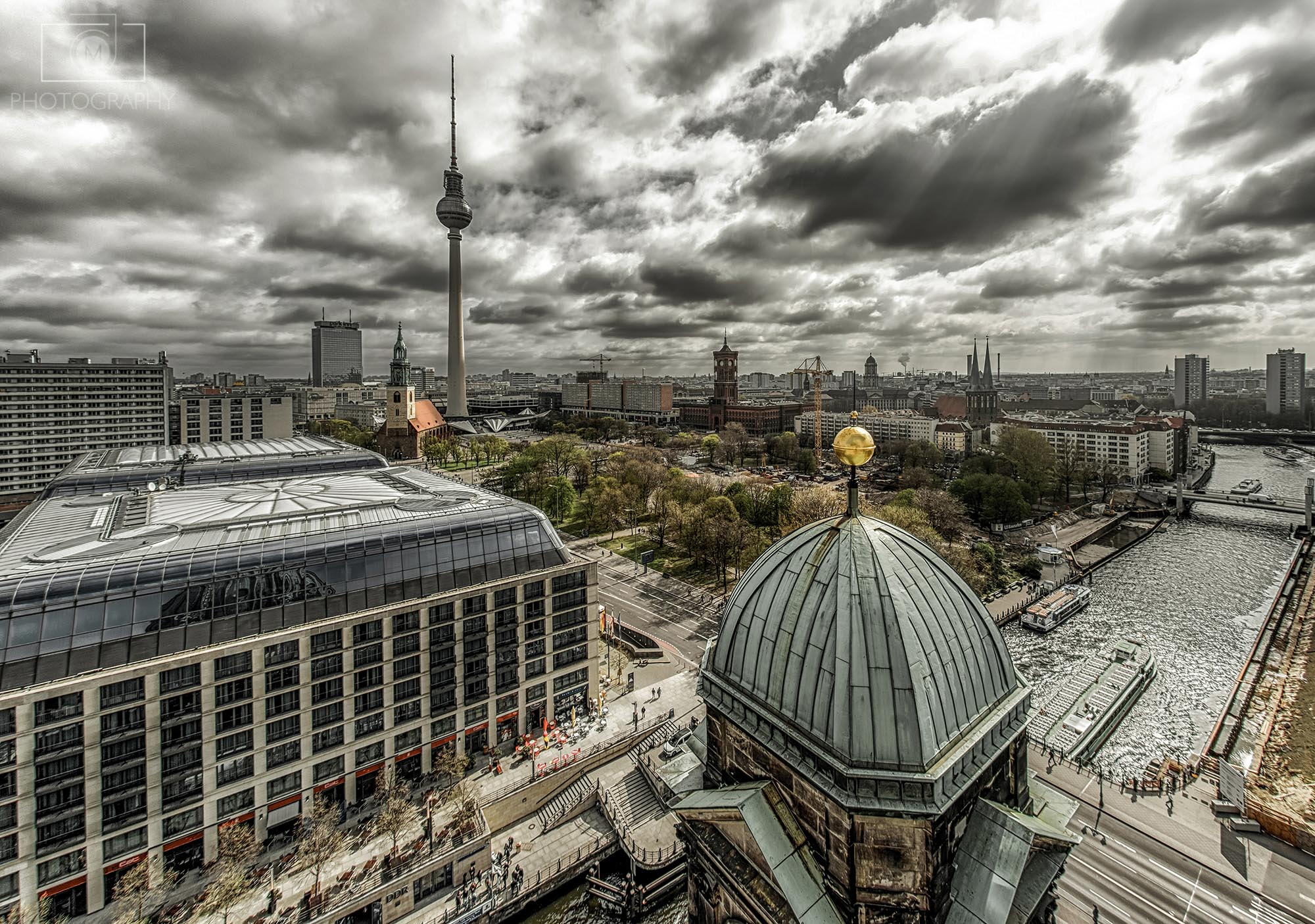 Berlín z katedrály