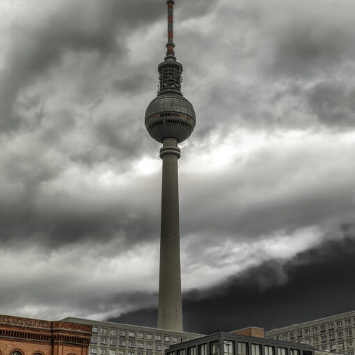 Fernsehturm - televízna veža v Berlíne