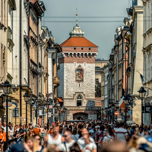 Floriánska brána v Krakove