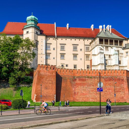 Kráľovský hrad Wawel v Krakove