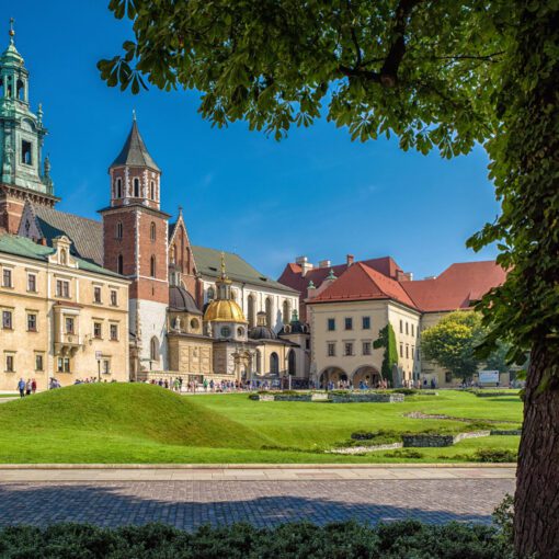 Kráľovský hrad Wawel v Krakove