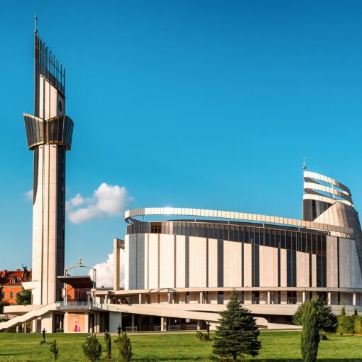 Sanktuárium Božieho milosrdenstva v Krakove - Lagievnikoch