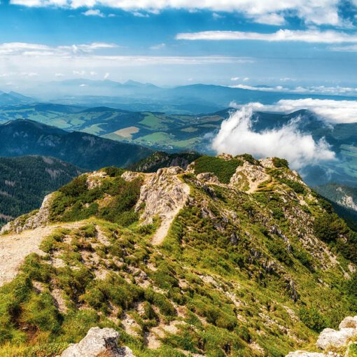 Výhľad z vrchu Sivý vrch, Západné Tatry