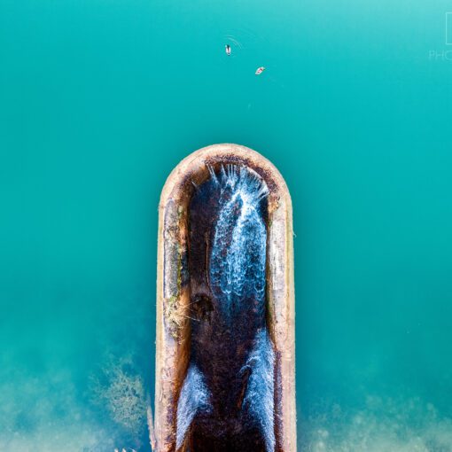 Hrabovská priehrada z dronu