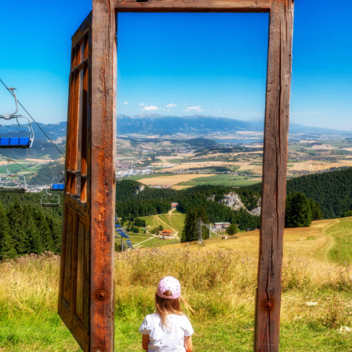 Výhľady z vrchu Malinné 1209 m