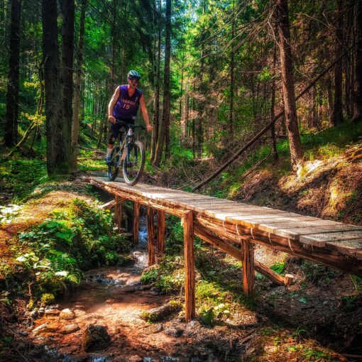 Trail Biďasken v Bikeparku