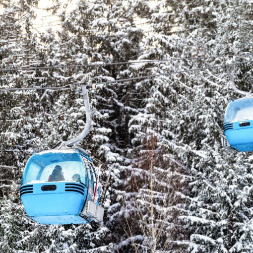Kabínková lanovka na Malinom Brde