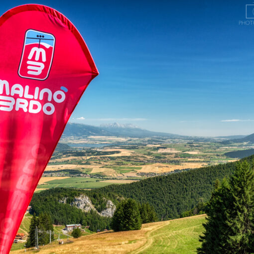 Výhľady z vrchu Malinné 1209 m