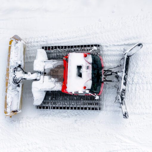 Úprava zjazdovky do Hrabova