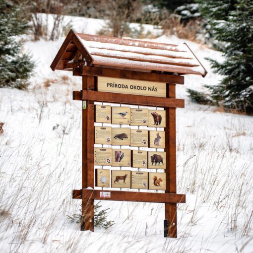 Náučné tabule na Malinom brde