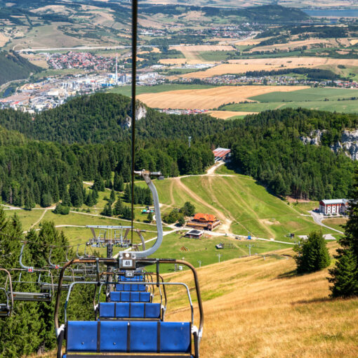 Sedačka na vrch Malinné