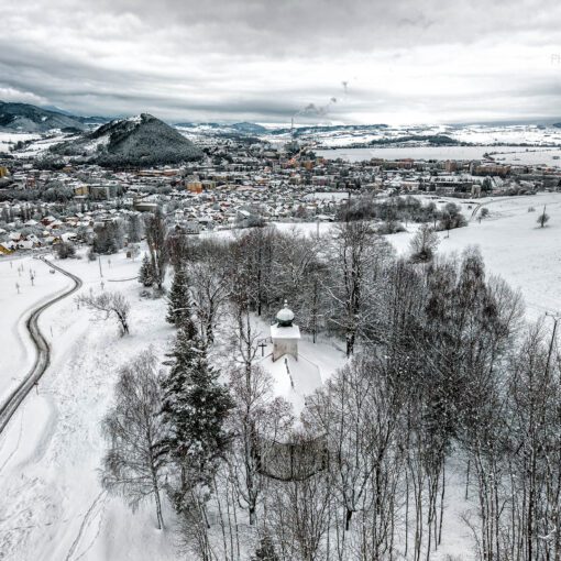 Mesto Ružomberok z dronu